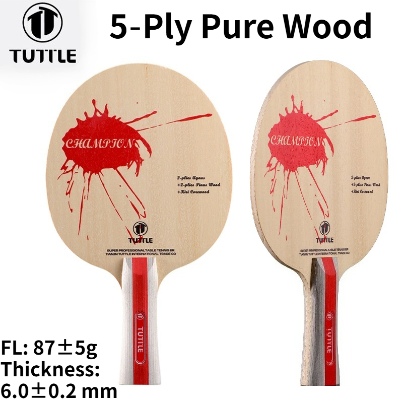 Table Tennis Champion - TUTTLE Champion Road Raket Tenis Meja