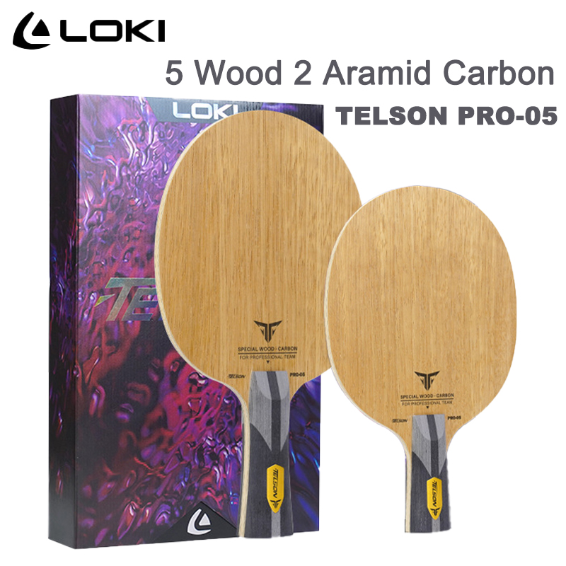 Table Tennis Paddles - LOKI TELSON PRO-05 Pisau Tenis Meja