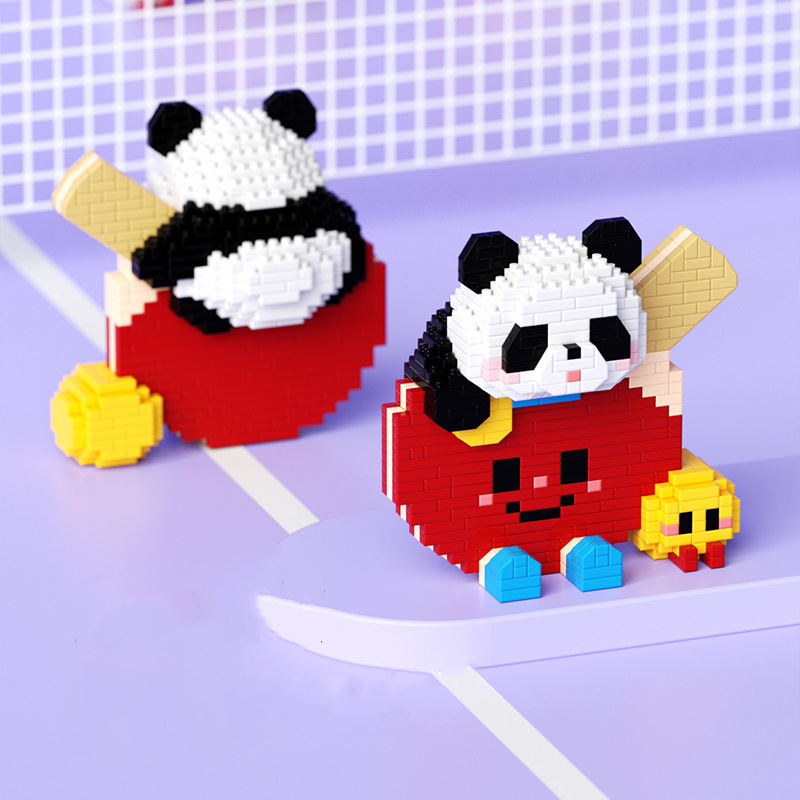 Table Tennis Champion - Blok bangunan raket tenis meja juara