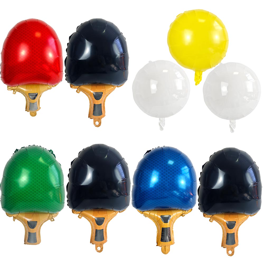 Table Tennis Club - Balon Foil Raket Tenis Meja Balon