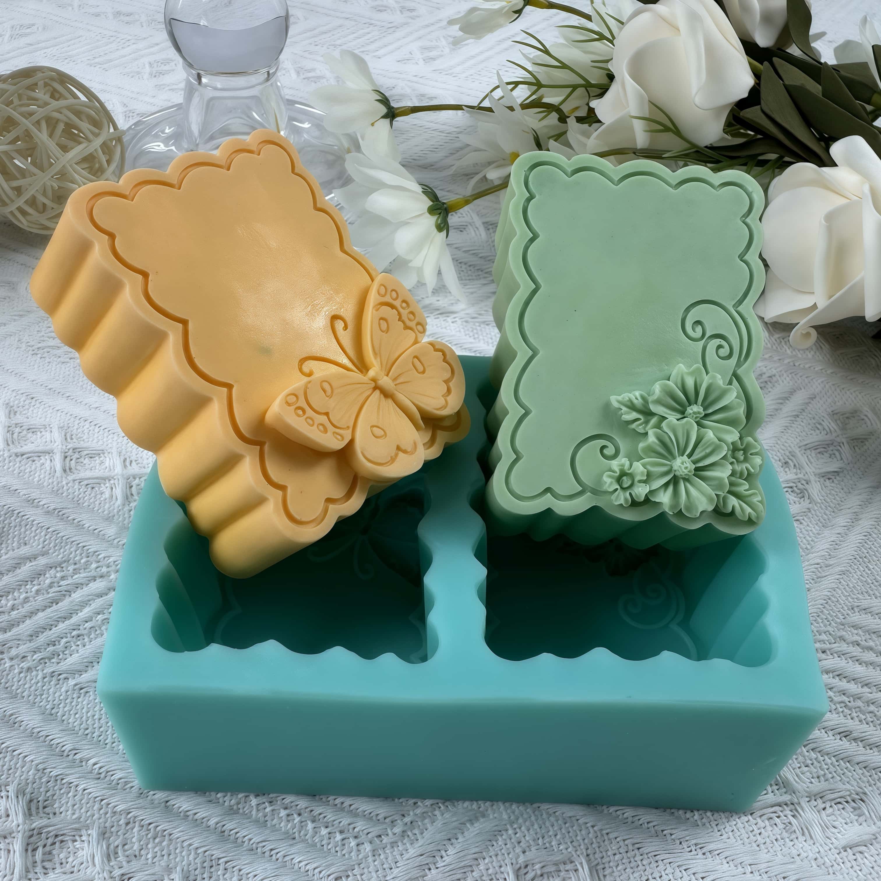 Butterfly Rubber Sheet - Cetakan Sabun Bunga Kupu-kupu DIY Cetakan