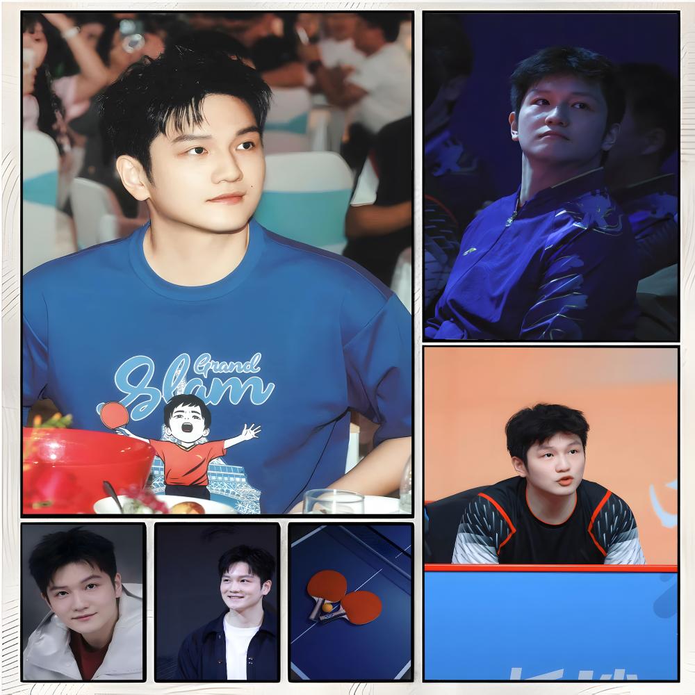 Table Tennis Zhendong - Poster Atlet Tenis Meja Fan Zhendong,