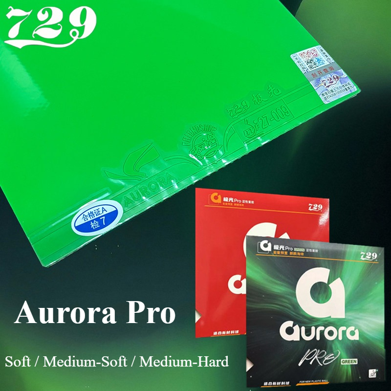 Table Tennis Club - 729 Friendship Aurora Pro Green Karet