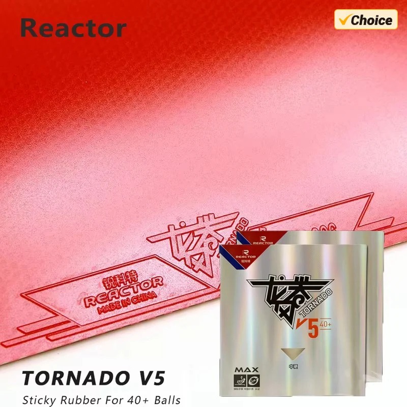 Table Tennis Club - REACTOR Tornado V5 Karet Tenis Meja
