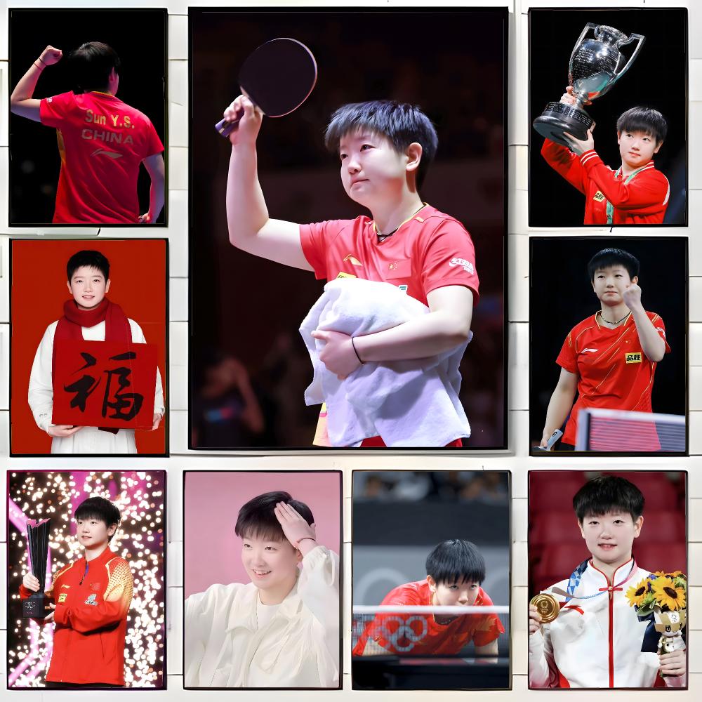 Table Tennis Champion - Atlet Tenis Meja Juara S-Sun Yingsha