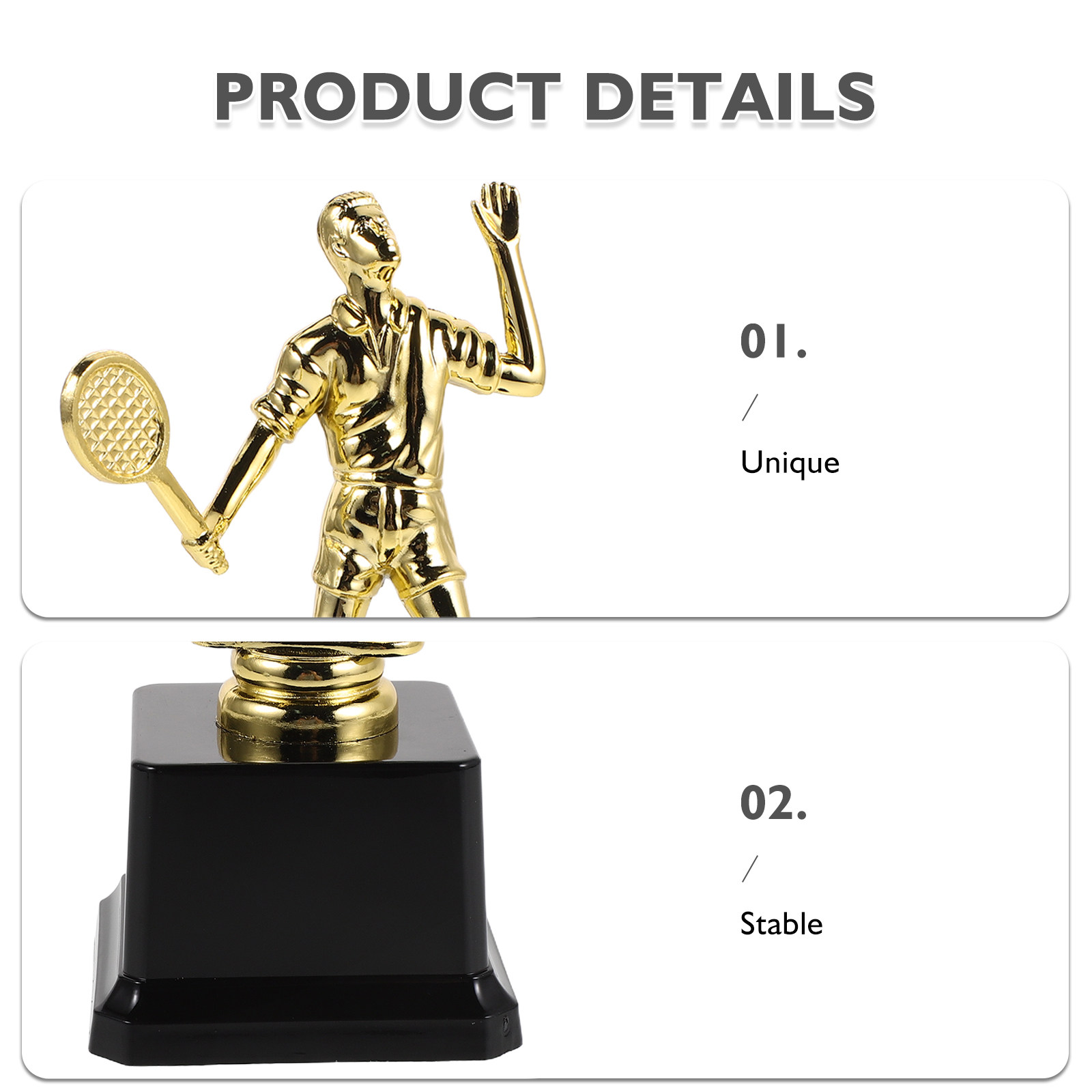 7 Piala Plastik Penghargaan Ol - Table Tennis Champion ulasan dan harga