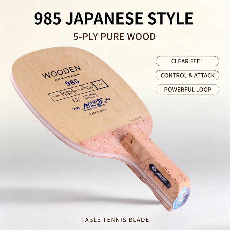 YINHE 985 Blade Tenis Meja Pen - Table Tennis Paddles ulasan dan harga