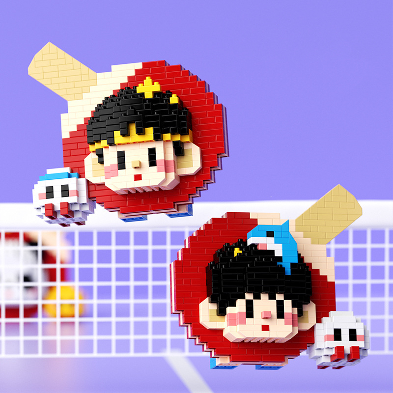 Blok bangunan raket tenis meja - Table Tennis Champion ulasan dan harga