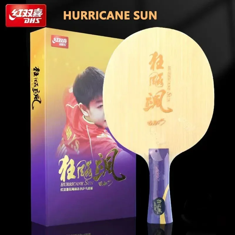 Pisau Tenis Meja DHS Hurricane - Table Tennis Champion ulasan dan harga