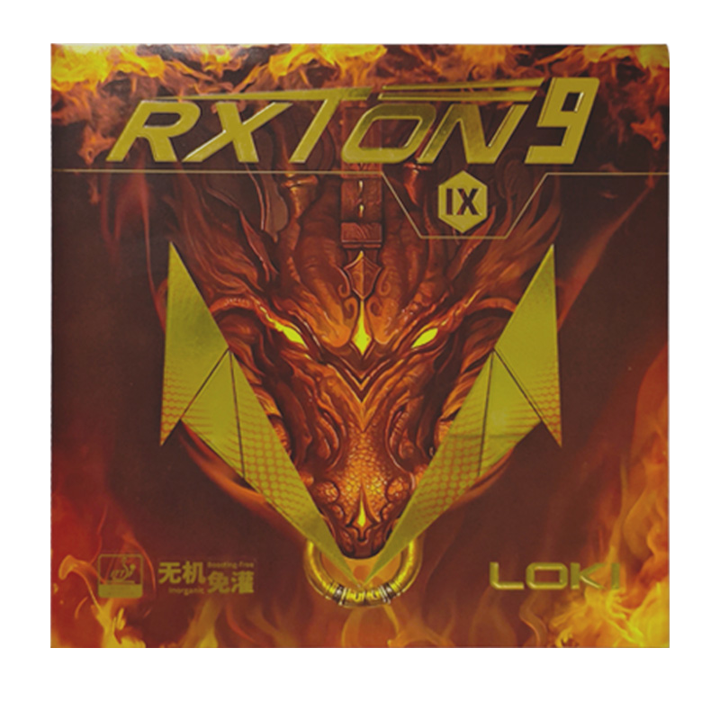 LOKI RXTON 9 Karet Tenis Meja  - Table Tennis Club ulasan dan harga