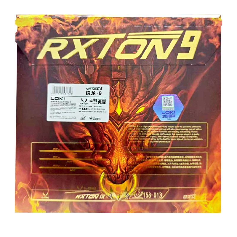 LOKI RXTON 9 Karet Tenis Meja  - Table Tennis Club ulasan dan harga