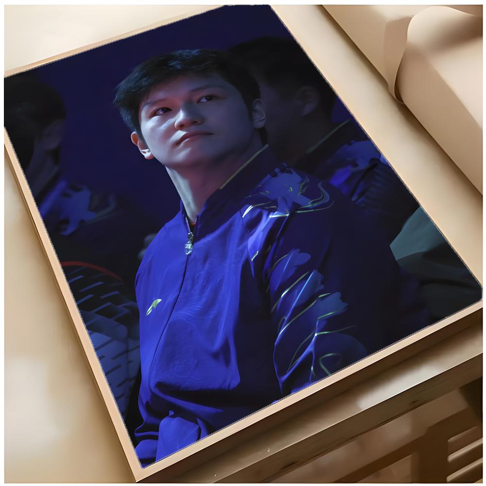 Poster Atlet Tenis Meja Fan Zh - Table Tennis Zhendong ulasan dan harga