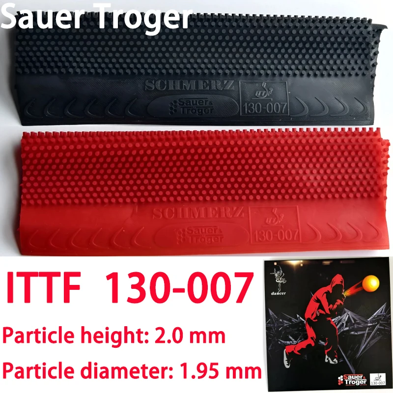 Sauer Troger Dancer 007 Karet  - Table Tennis Spin ulasan dan harga