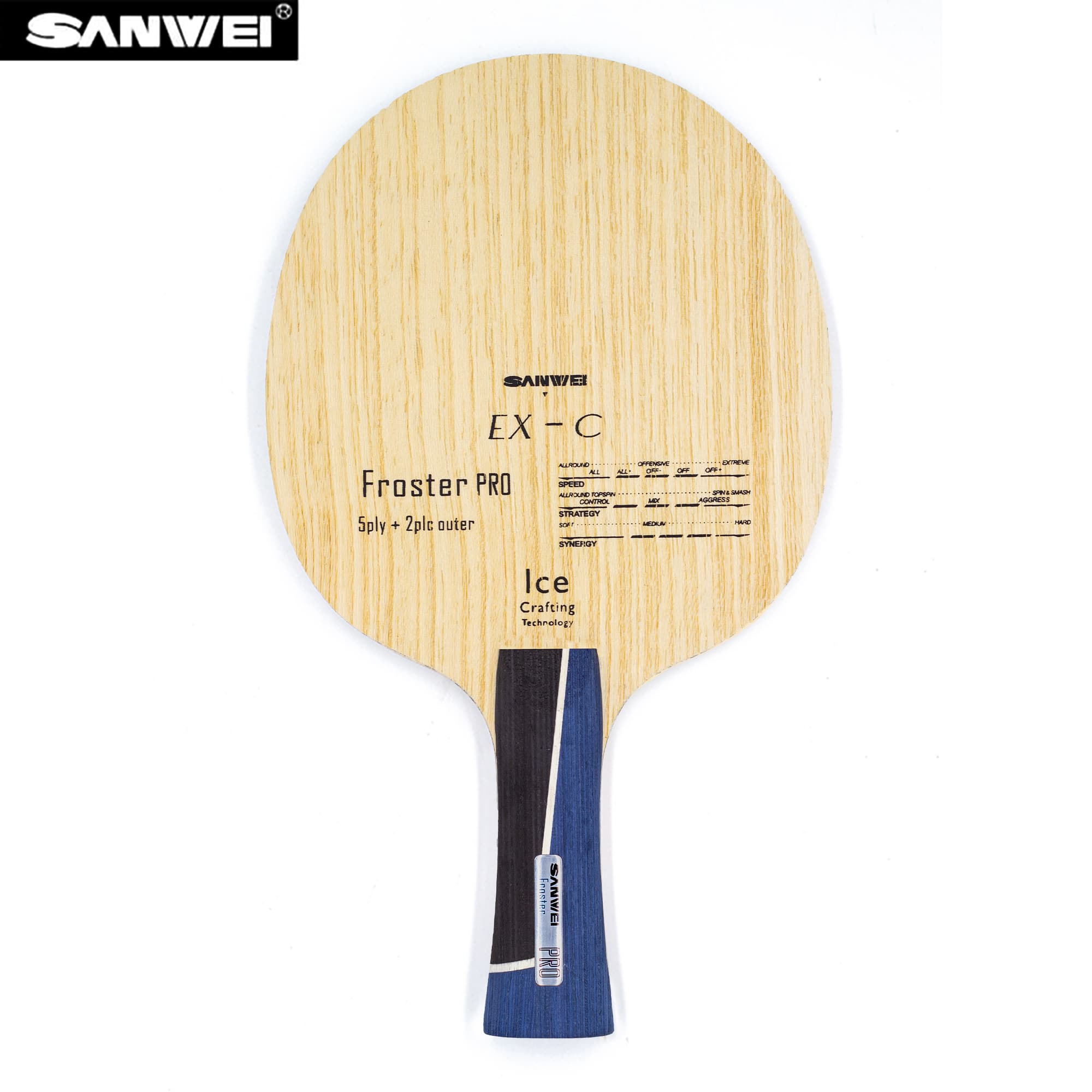 SANWEI ALC Raket Tenis Meja Fr - Table Tennis Paddles ulasan dan harga