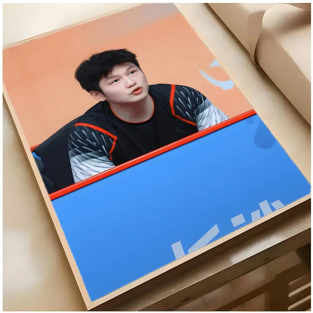 Poster Atlet Tenis Meja Bintan - Table Tennis Zhendong ulasan dan harga