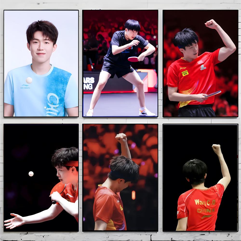 Poster Juara Tenis Meja Wang C - Table Tennis Champion ulasan dan harga