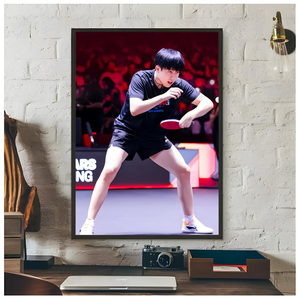 Poster Juara Tenis Meja Wang C - Table Tennis Champion ulasan dan harga