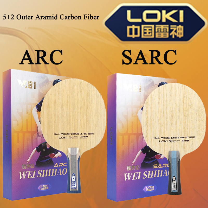 Raket Tenis Meja Seri LOKI W81 - Table Tennis Paddles ulasan dan harga