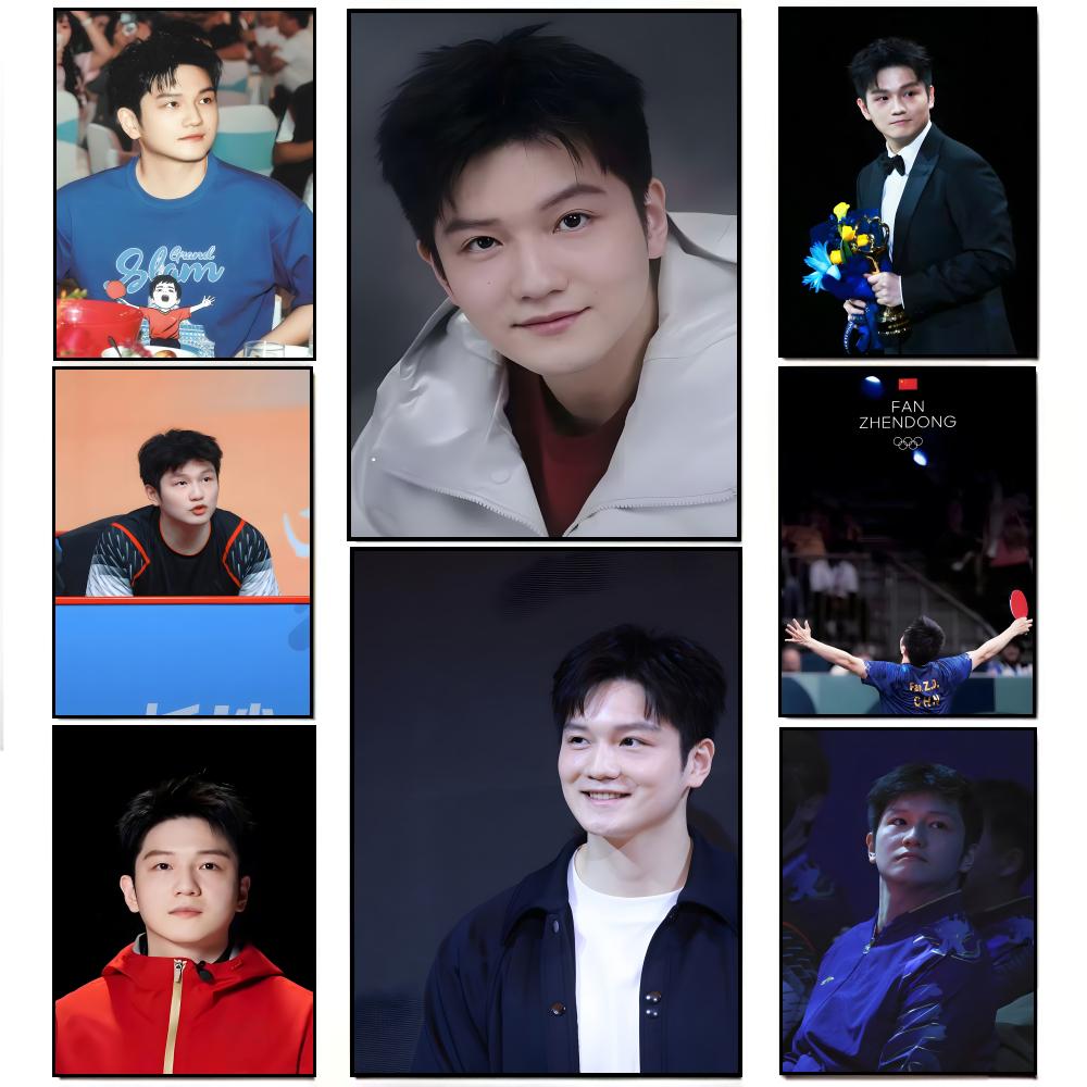 Poster Dinamis Atletik F-Fan Z - Table Tennis Zhendong ulasan dan harga